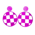 Load image into Gallery viewer, &#39;Checkered History&#39; Earrings
