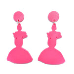 Load image into Gallery viewer, &#39;Fuchsia? I Hardly Know Her!&#39; Earrings
