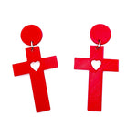 Load image into Gallery viewer, &#39;For Christ&#39;s Sake&#39; Earrings
