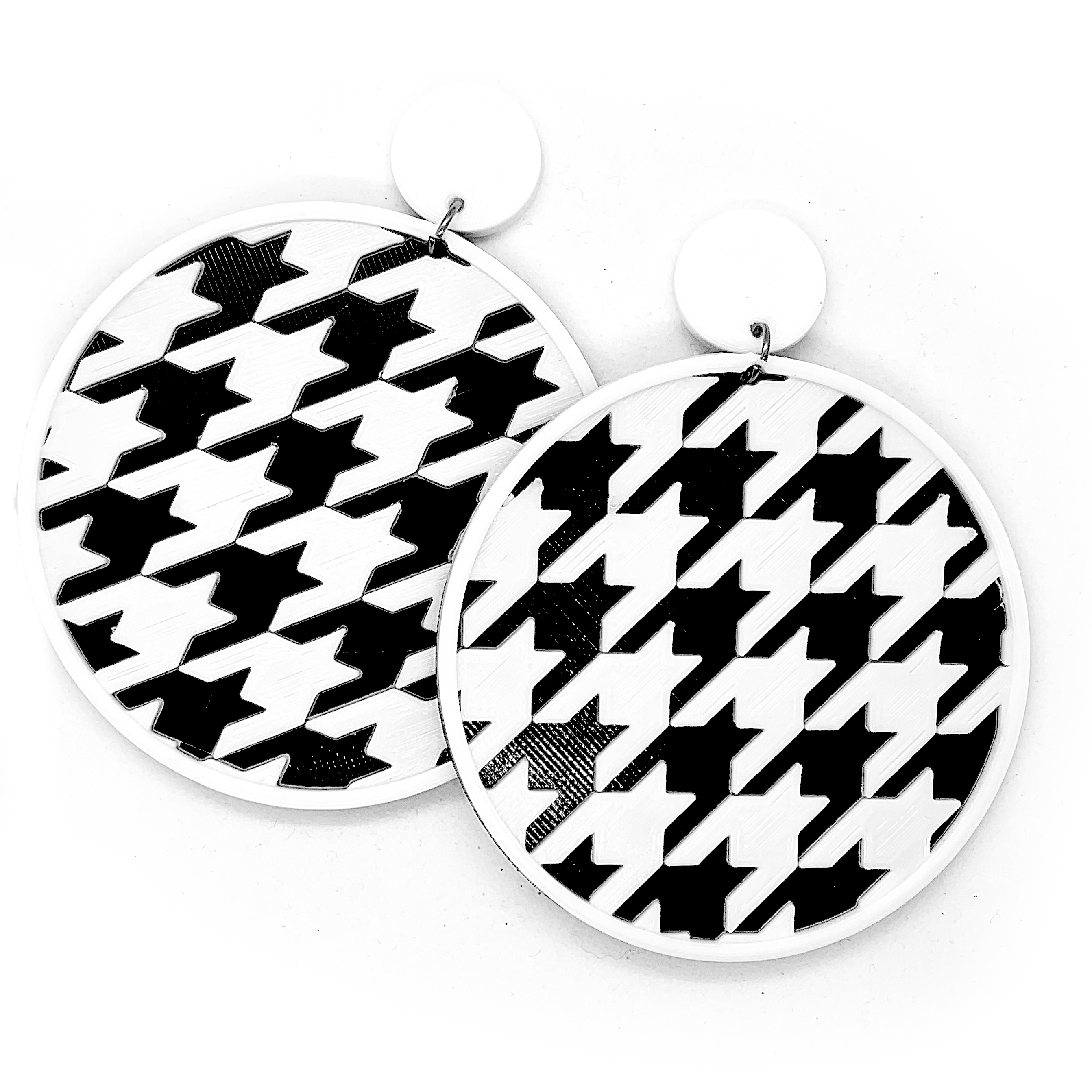 ‘Houndstooth’ Earrings