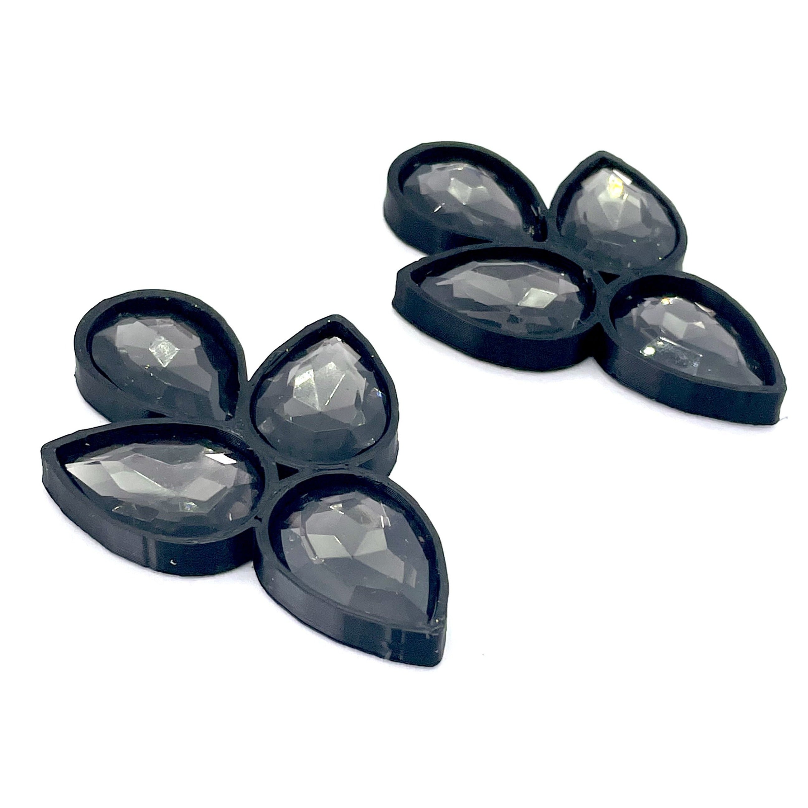 Black Diamond "Diva” Earrings