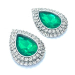 Load image into Gallery viewer, &quot;Diamond Peridot&quot; Classique Earrings
