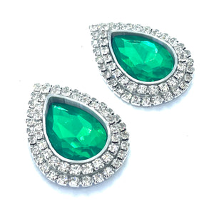 "Diamond Peridot" Classique Earrings