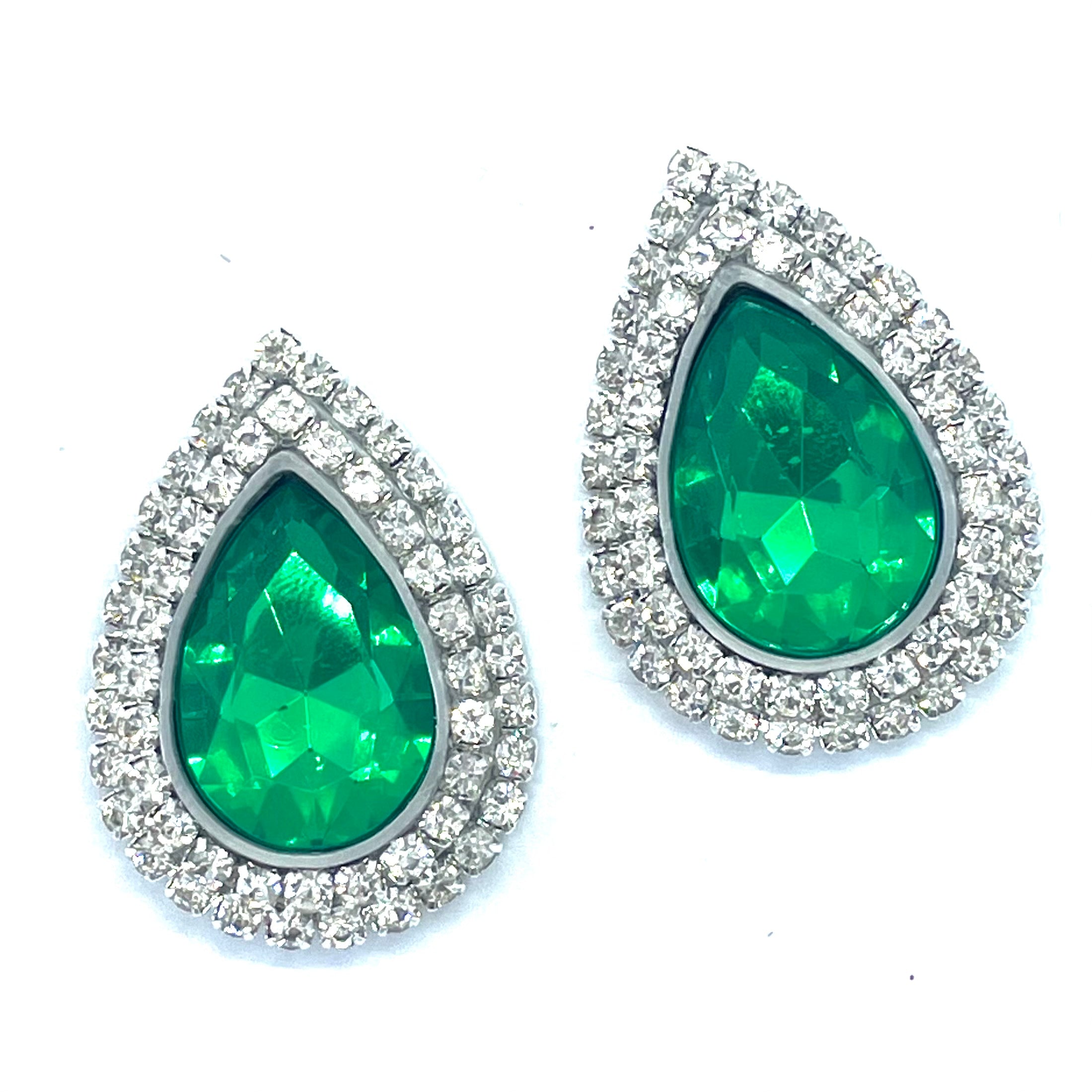 "Diamond Peridot" Classique Earrings