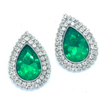 Load image into Gallery viewer, &quot;Diamond Peridot&quot; Classique Earrings
