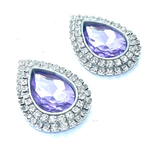 "Diamond Lilac" Classique Earrings