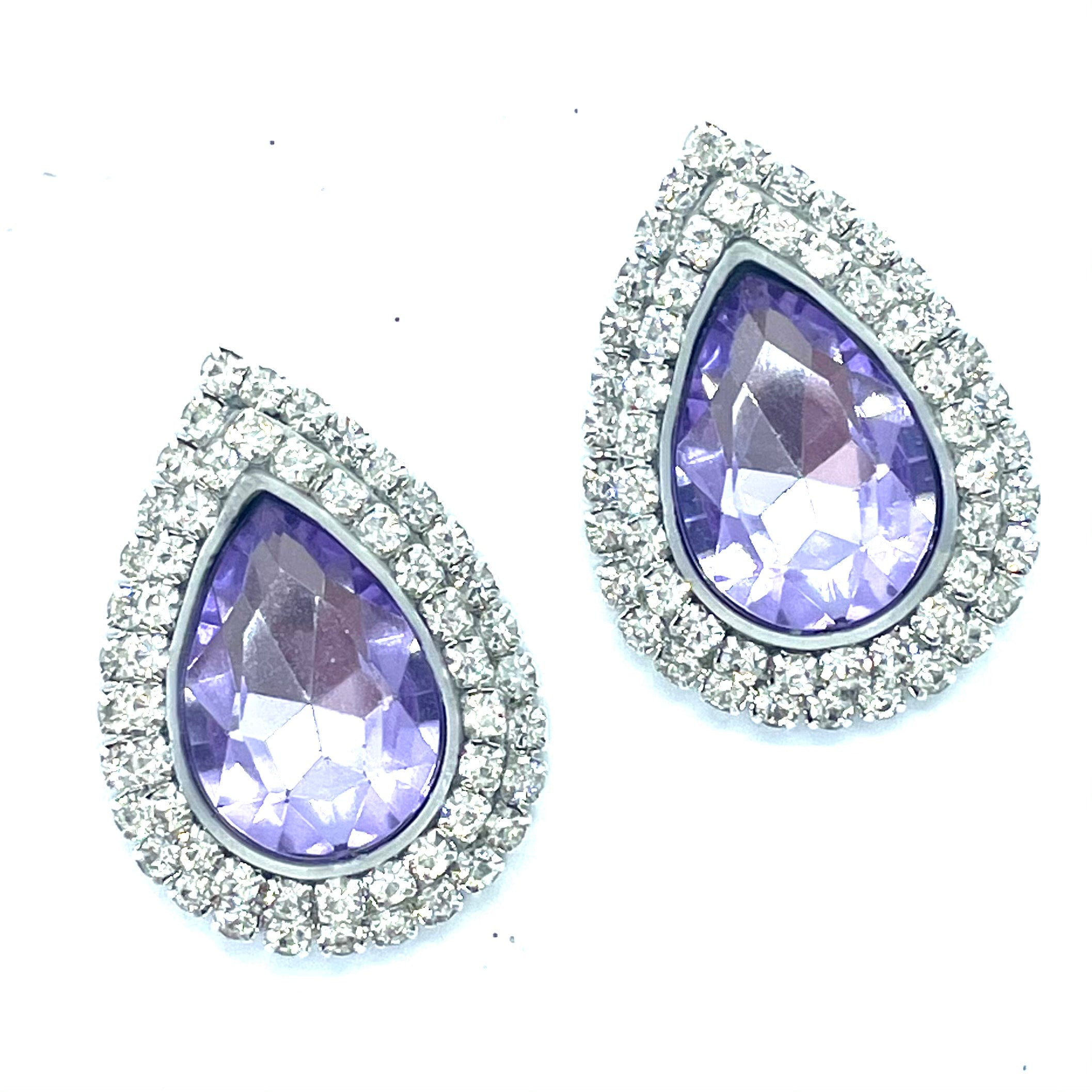 "Diamond Lilac" Classique Earrings