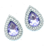 Load image into Gallery viewer, &quot;Diamond Lilac&quot; Classique Earrings
