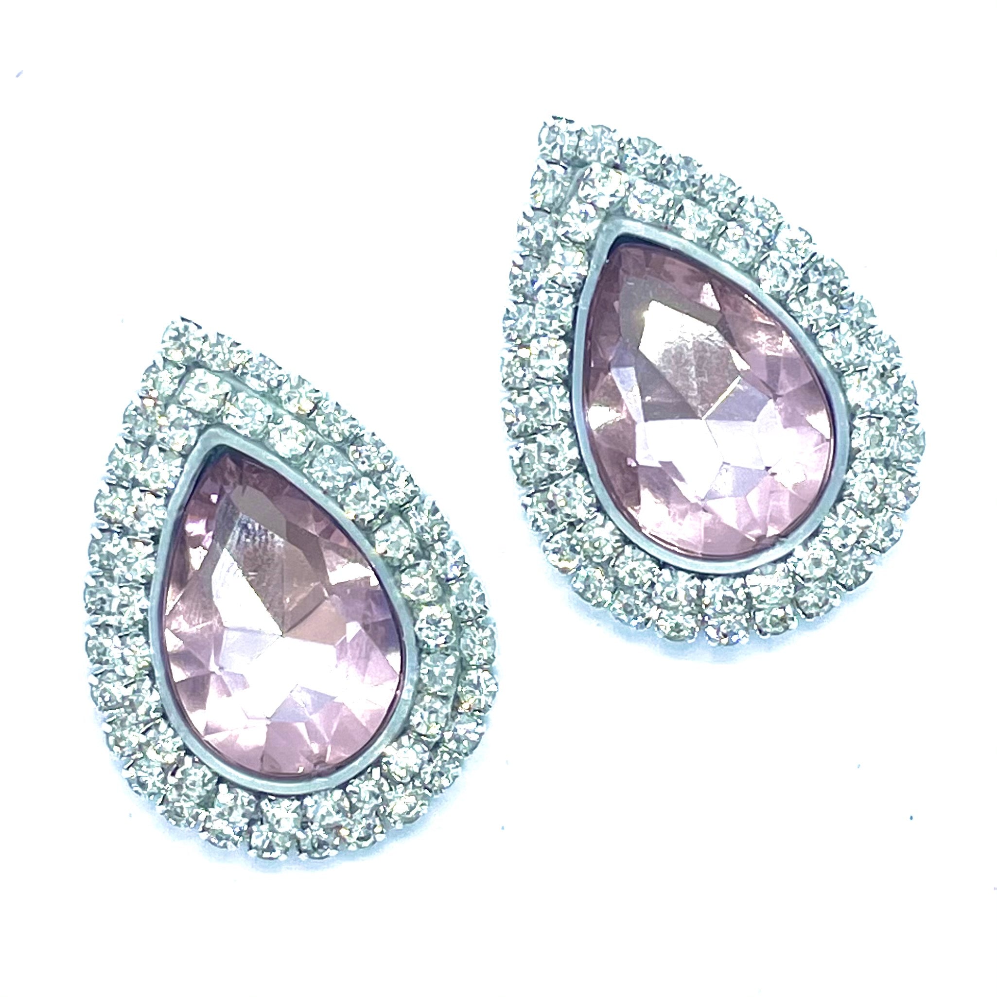 "Diamond Light Rose" Classique Earrings