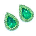 Load image into Gallery viewer, &quot;Emerald Peridot&quot; Classique Earrings
