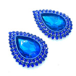 Load image into Gallery viewer, &quot;Sapphire&quot; Classique Earrings
