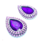 Load image into Gallery viewer, &quot;Amethyst&quot; Classique Earrings
