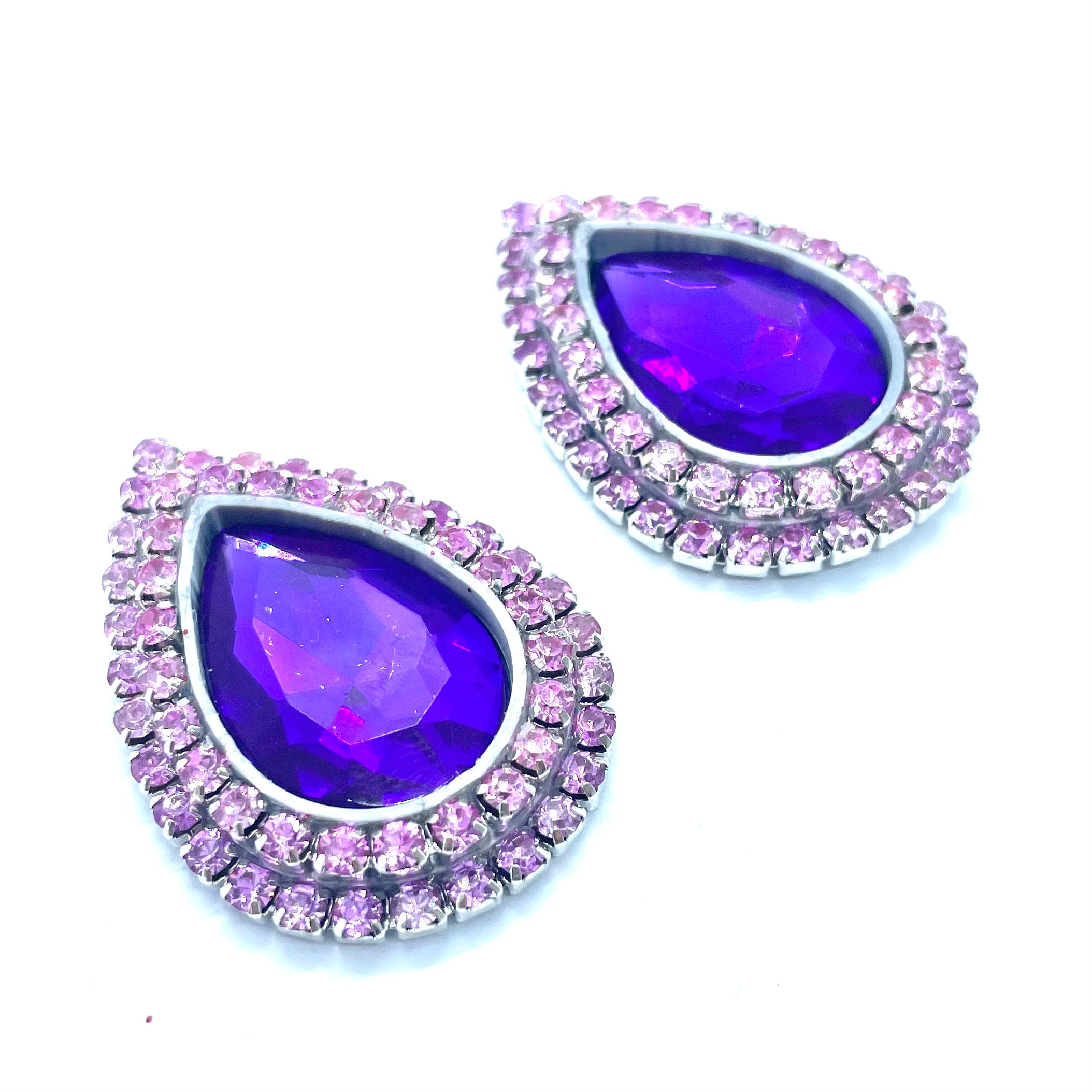 "Cold Amethyst" Classique Earrings