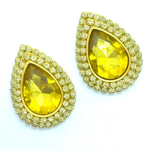 "Golden Citrine" Classique Earrings