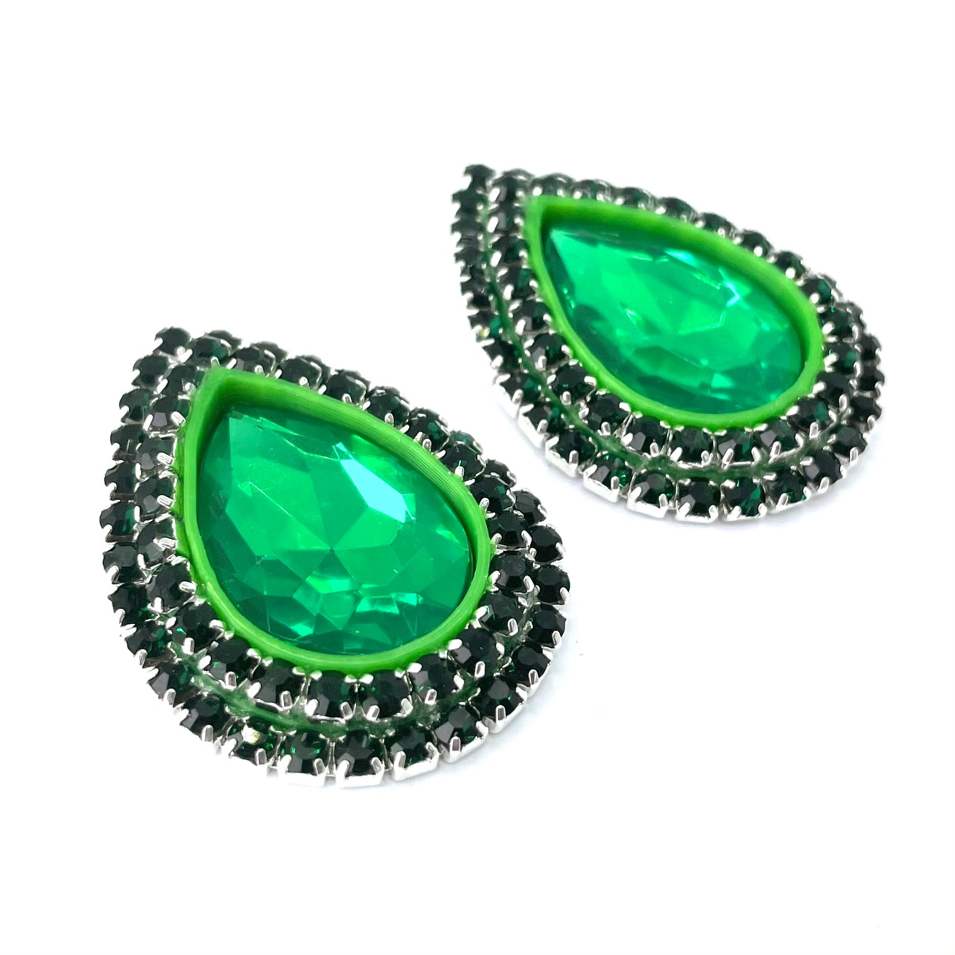 "Emerald" Classique Earrings