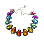 Load image into Gallery viewer, Onyx Rainbow Classique Necklace
