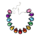 Load image into Gallery viewer, Onyx Rainbow Classique Necklace
