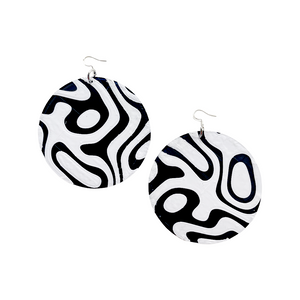 "Swirl girl, Swirl." Earrings