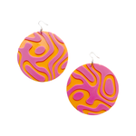 Load image into Gallery viewer, &quot;Swirl girl, Swirl.&quot; Earrings
