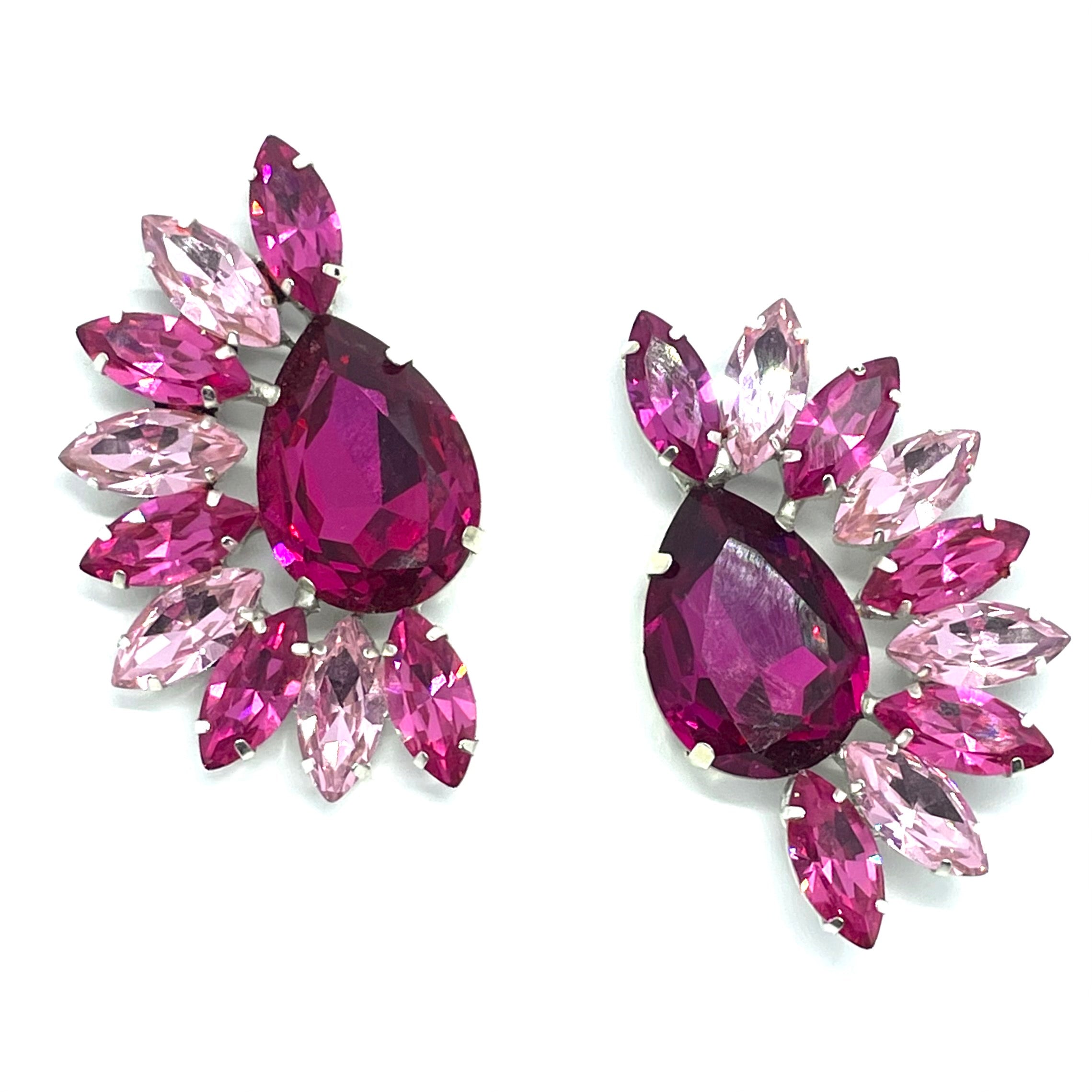 MM Jewels - ‘Vienna’ Earrings - Rose & Light Rose