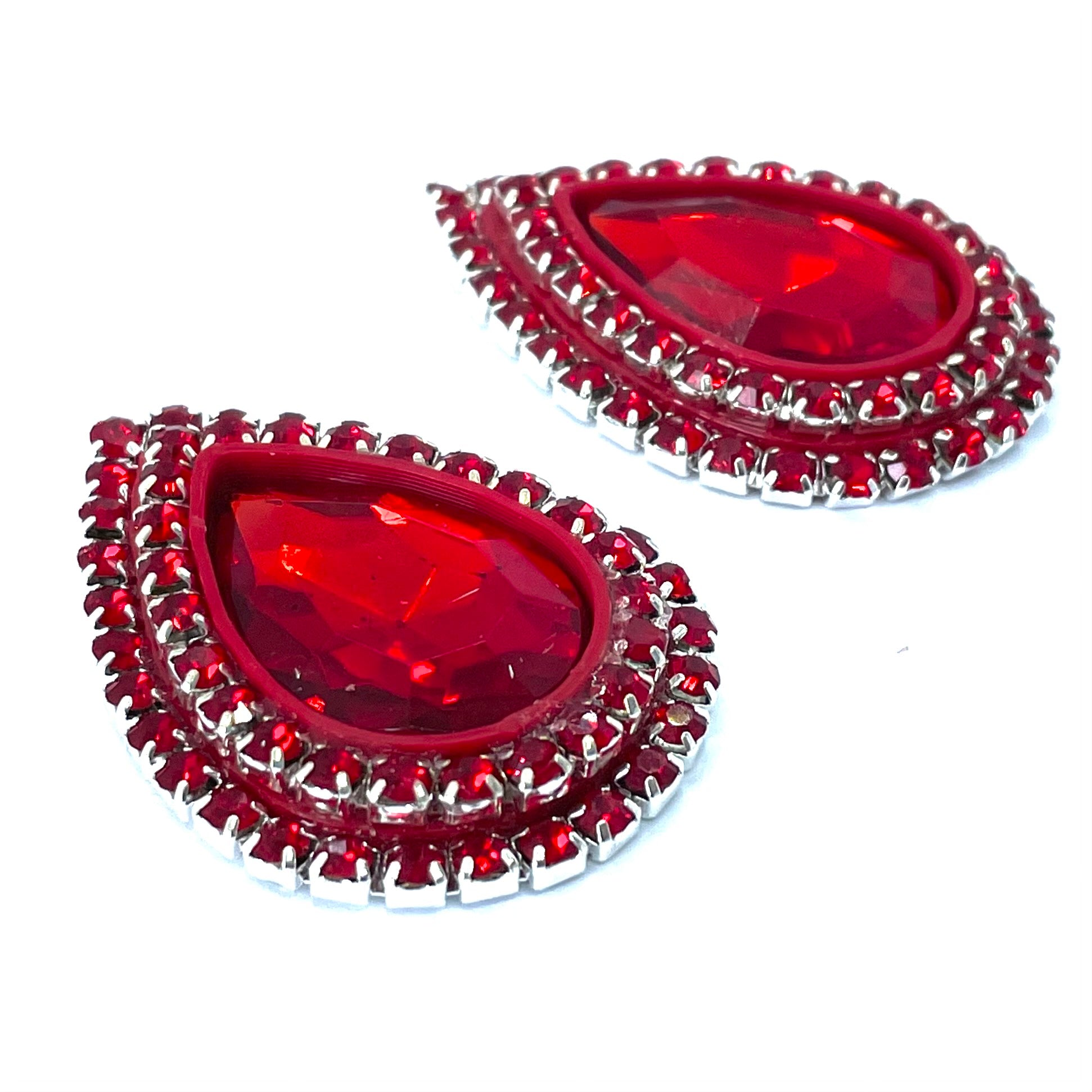 "Ruby Classique" Earrings